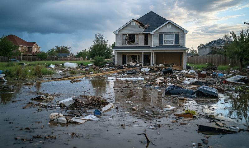 Tornado Damage Restoration detail