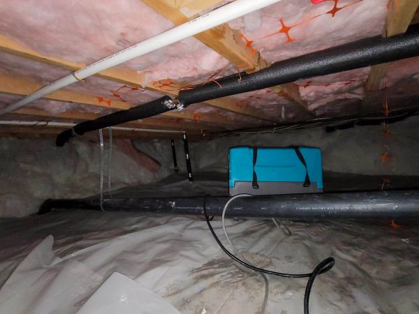 Crawl Space Water Remediation in Acworth